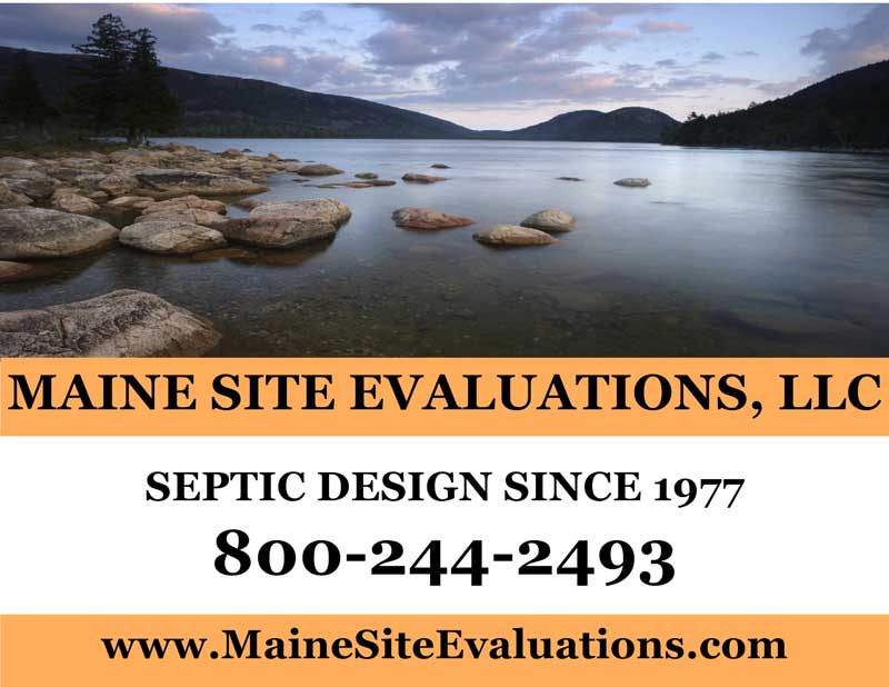 Maine Septic Site Evaluation